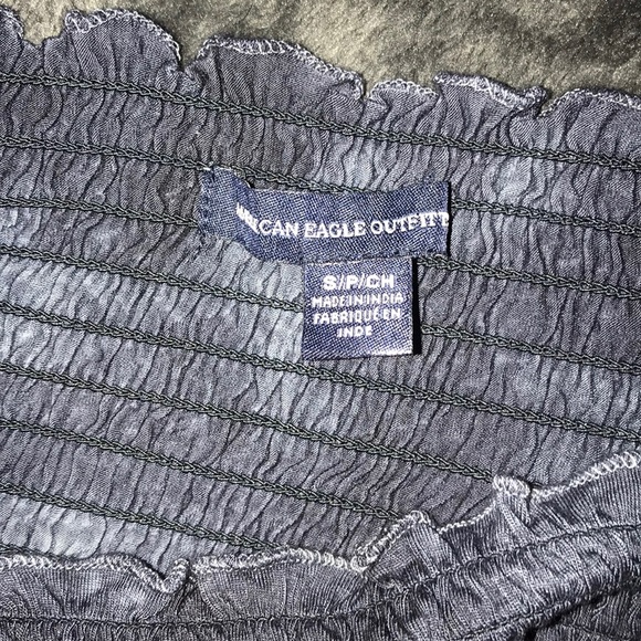 Blue American eagle , shoulder shirt (never worn) - Picture 3 of 3